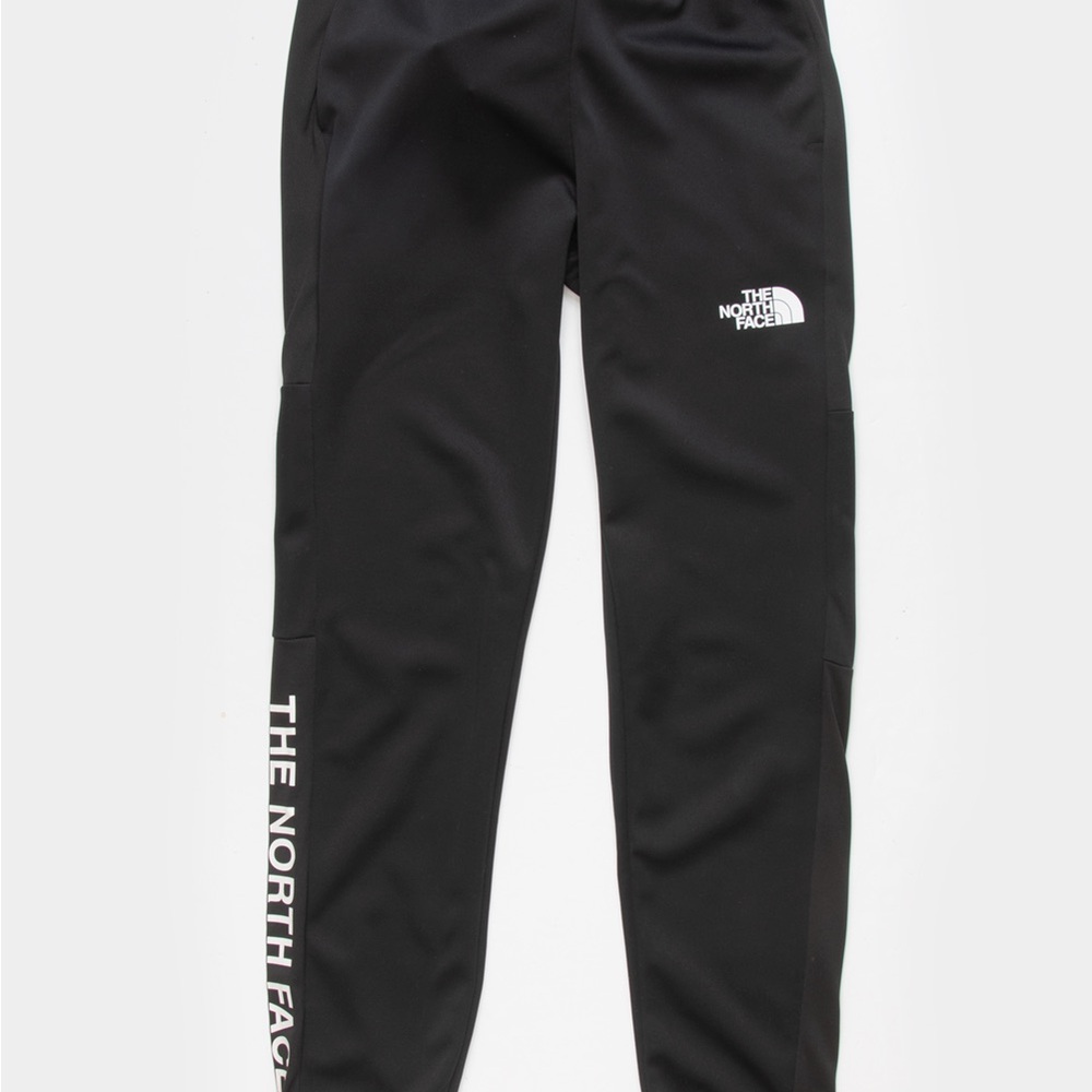 The North Face Black Sweatpants with Tapered Leg Design